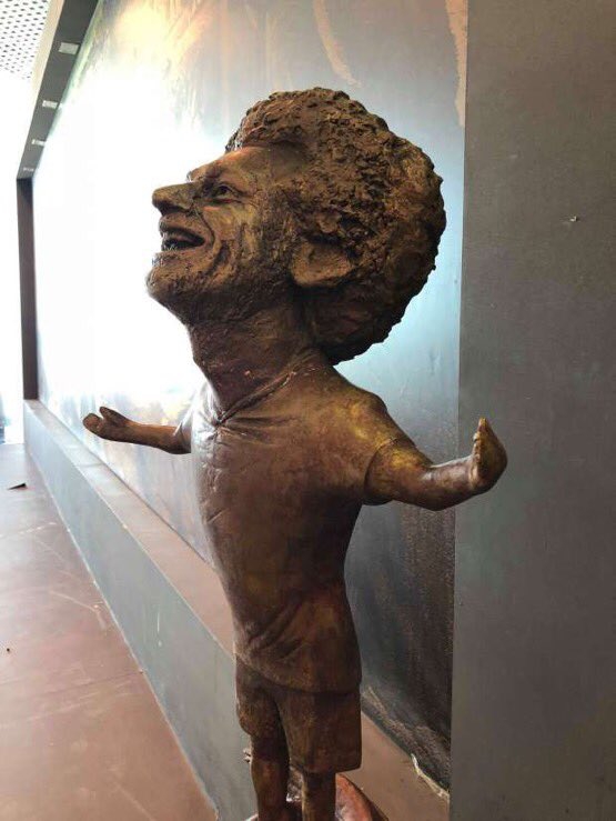 Tak wygląda nowa rzeźba Mo Salaha